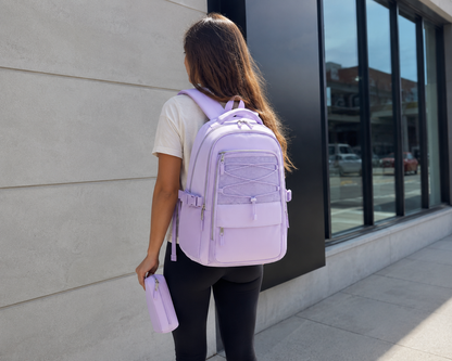 Bright Pack 3-Piece Waterproof School Backpack Set