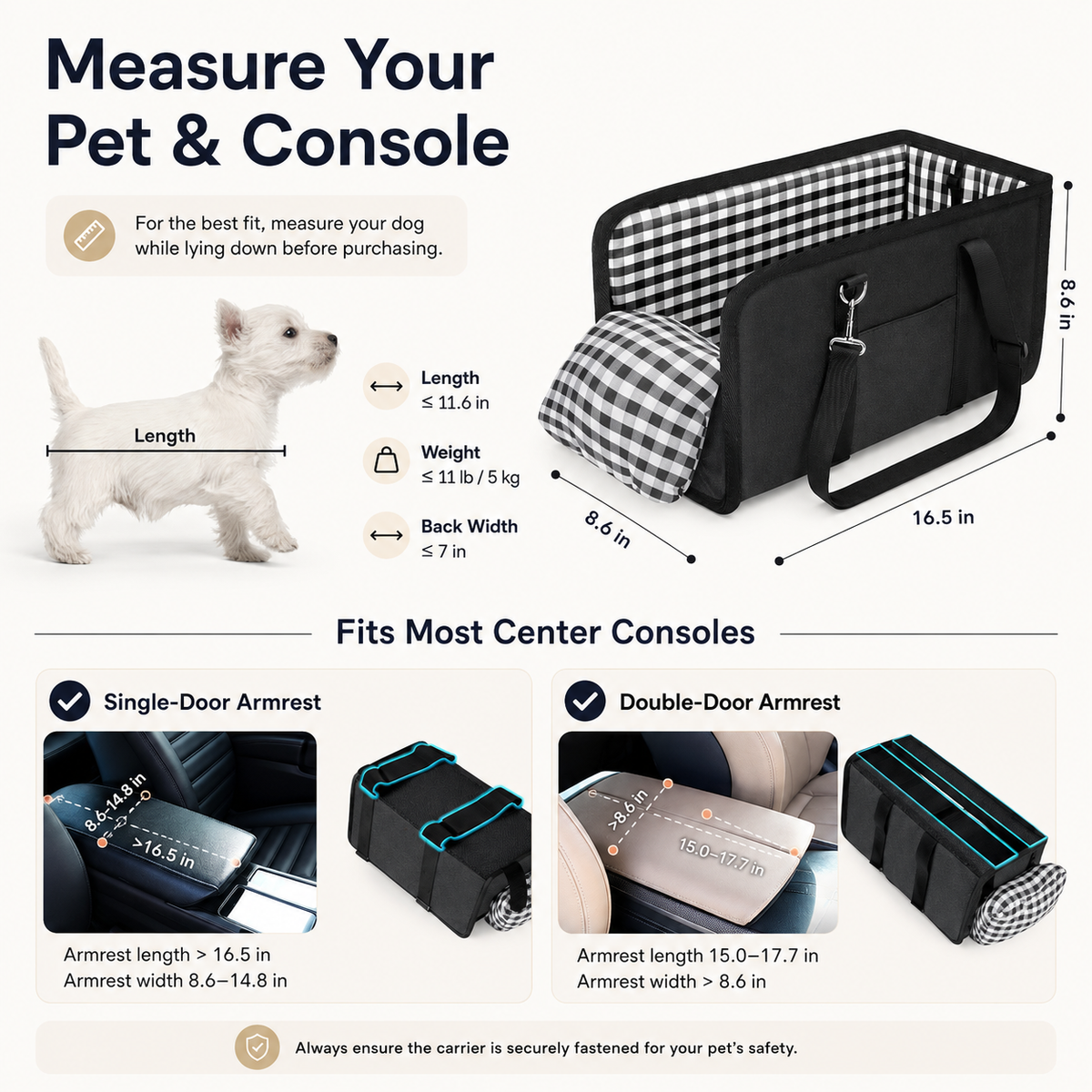 Paw Pilot Safety Seat