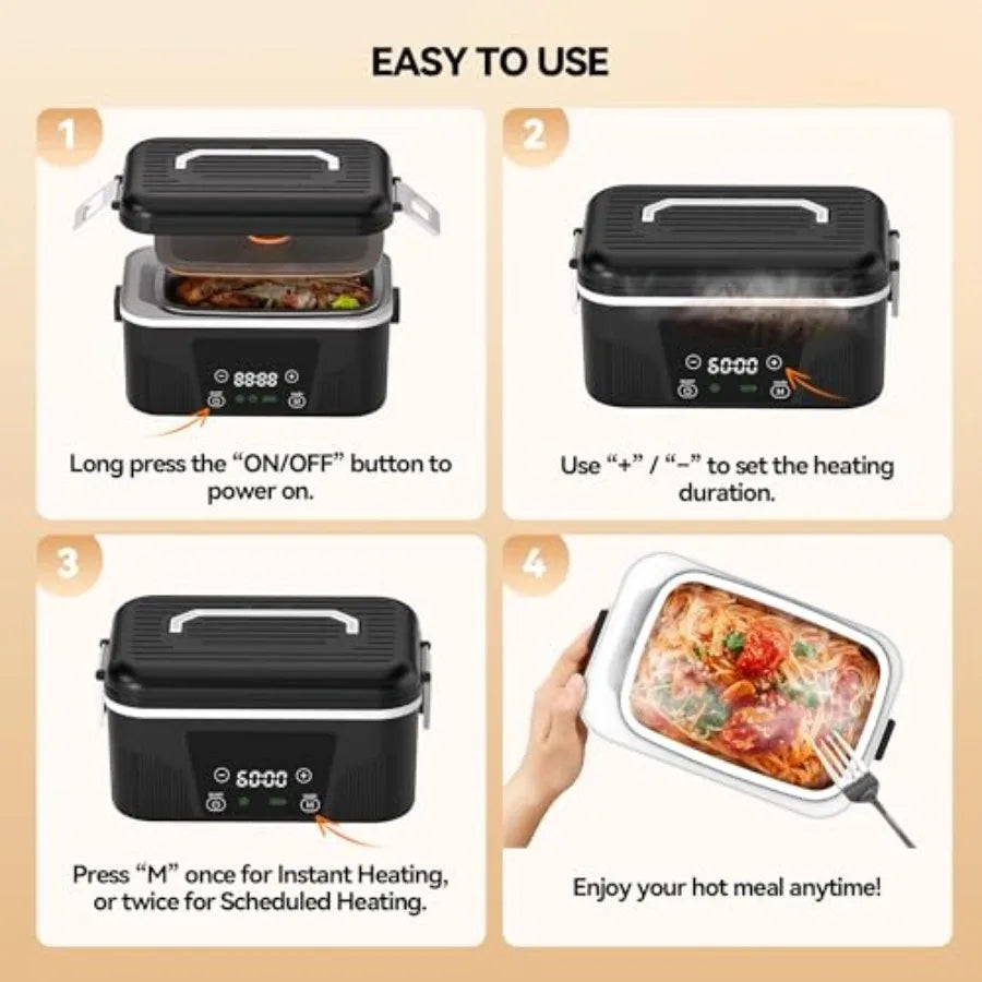 Premium Cordless Scheduled Meal Warmer