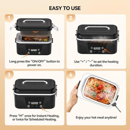 Premium Cordless Scheduled Meal Warmer