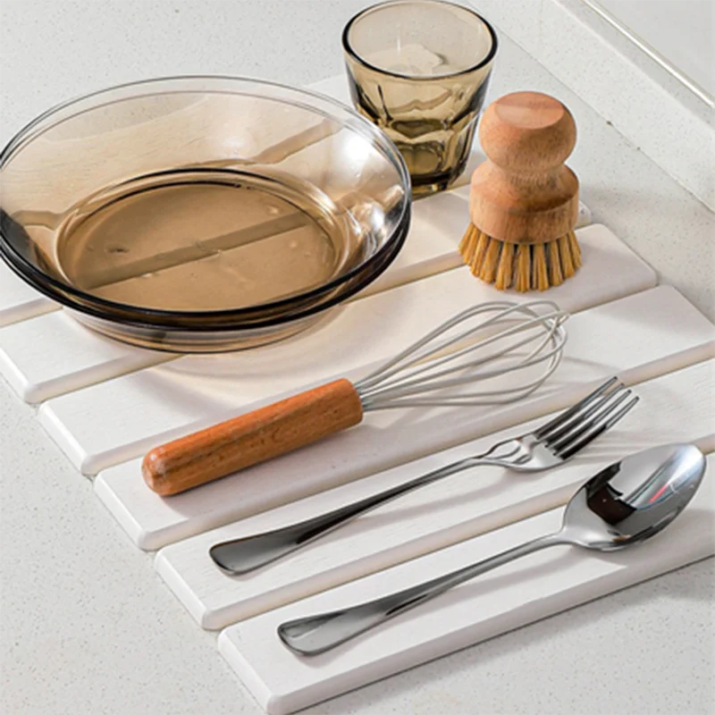 Instant-Dry Foldable Stone Kitchen Mat