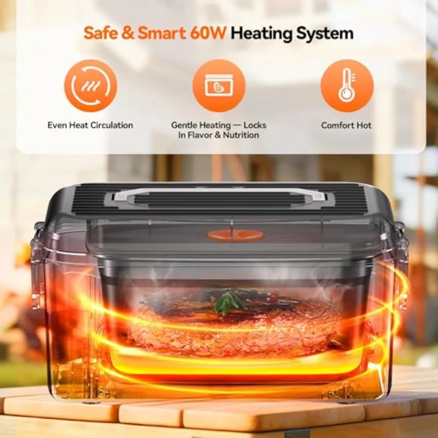 Premium Cordless Scheduled Meal Warmer